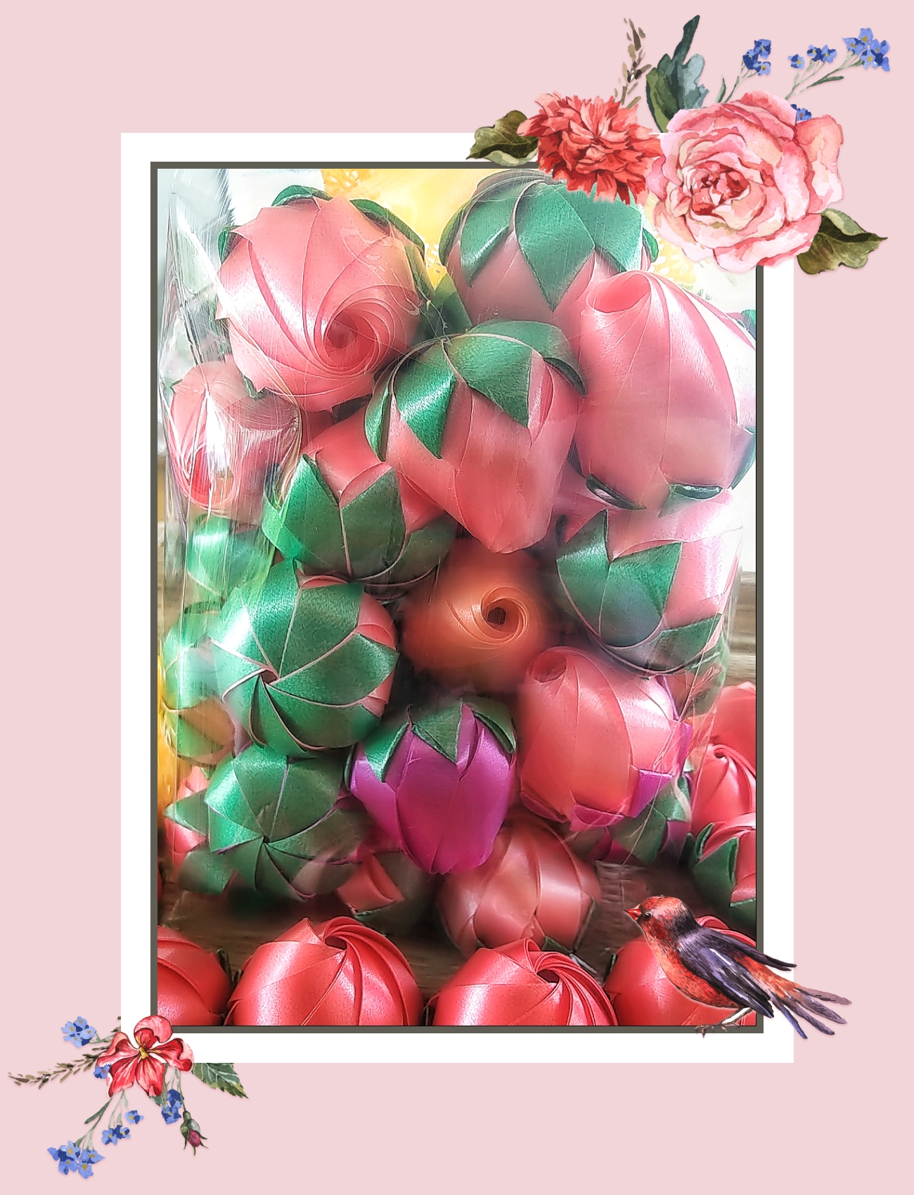 เหรียญโปรยทานดอกกุหลาบ คณะสี (ชุด)